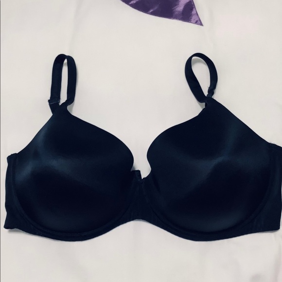 Intimates Black Padded T shirt  Bra 44 DDD - Picture 1 of 5